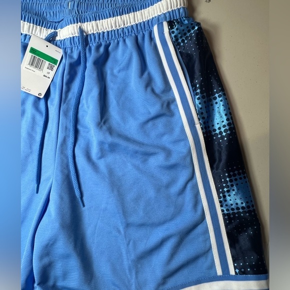 NWT Nike XL Blue Mesh Basketball Retro Camo Performance Shorts Athletic $65 - Picture 5 of 11